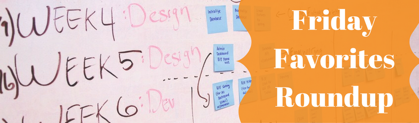 Friday favorites roundup weekly whiteboard planner